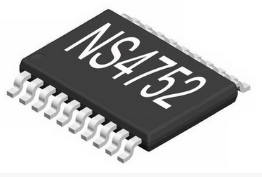 NS4752  升壓+防失真、3.6V/5W單聲道AB/D切換音頻功放