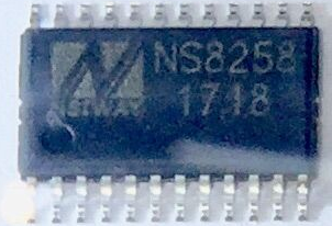 NS8258  同步升壓+防失真，3W×2雙通道AB/D類切換音頻功放